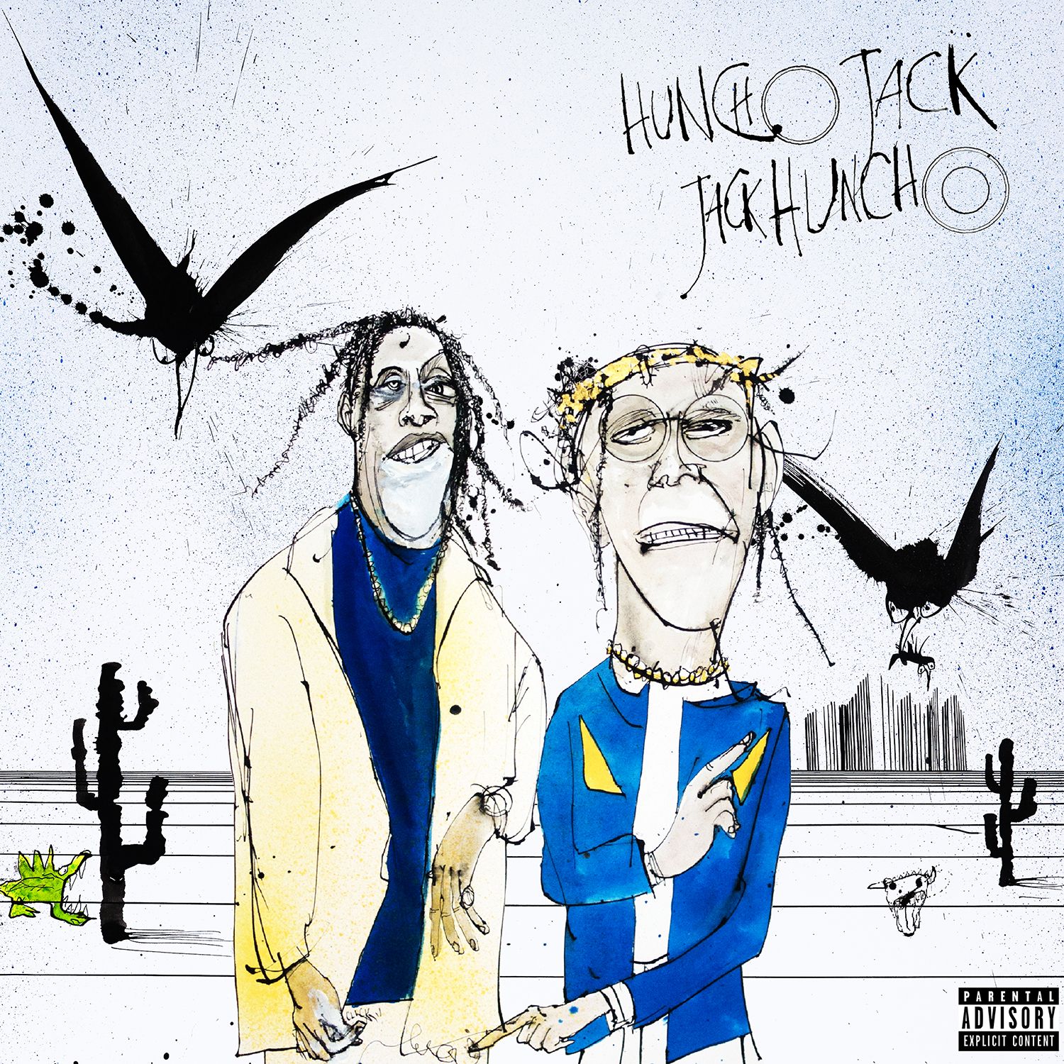 Huncho Jack, Jack Huncho album cover by Travis Scott