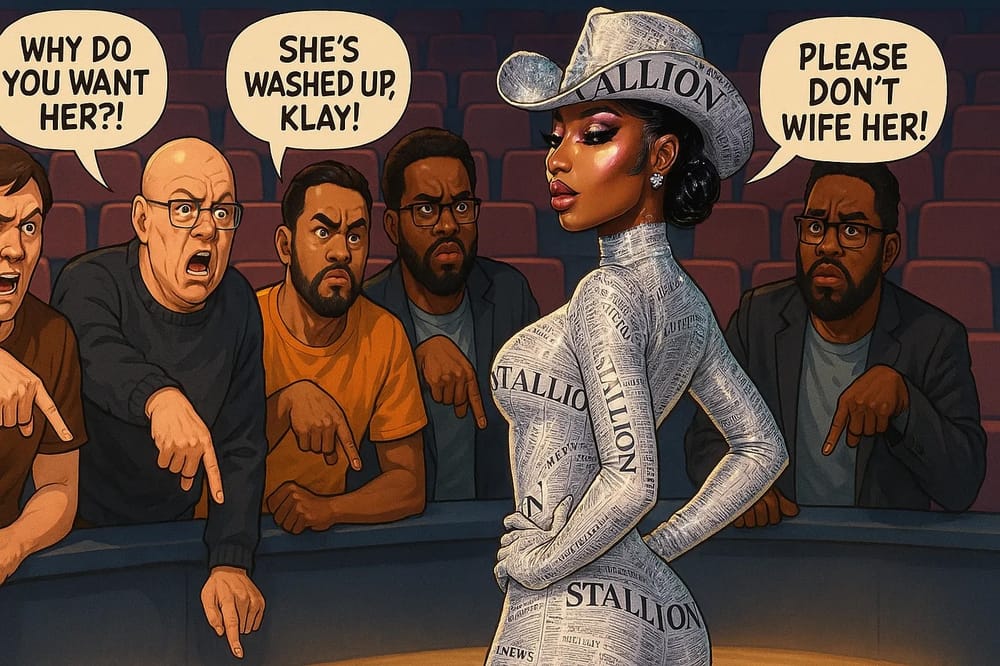 Why Men are Penis Policing Klay Thompson Dating Megan Thee Stallion