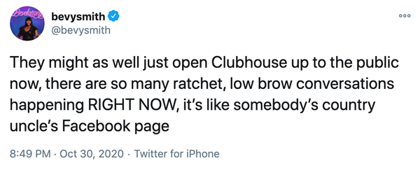 If anyone can make Clubhouse work, it’s Black people