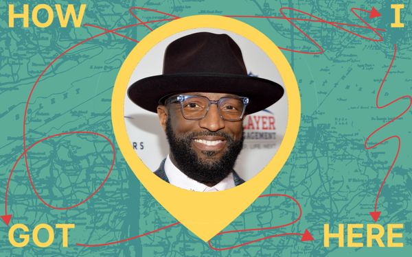 A photo of Rickey Smiley smiling